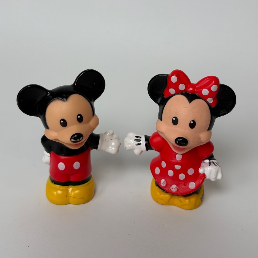 Fisher Price Little People Mickey‎ & Minnie Mouse Disney Figures 2014 Toddler